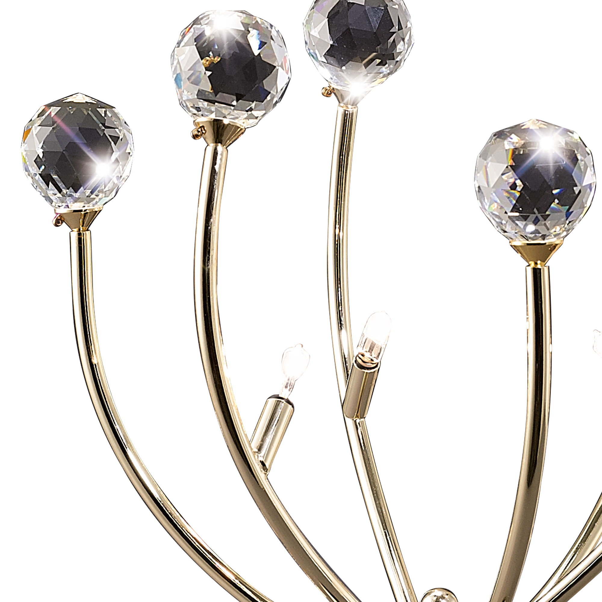 Xeena Crystal Table Lamps Diyas Armed Table Lamps